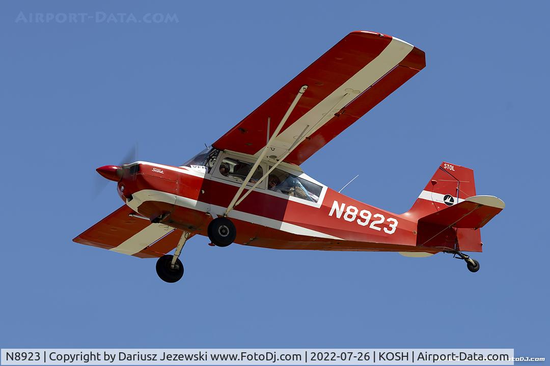 N8923, 1973 Bellanca 7GCBC C/N 481-73, Bellanca 7GCBC Citabria  C/N 481-73, N8923