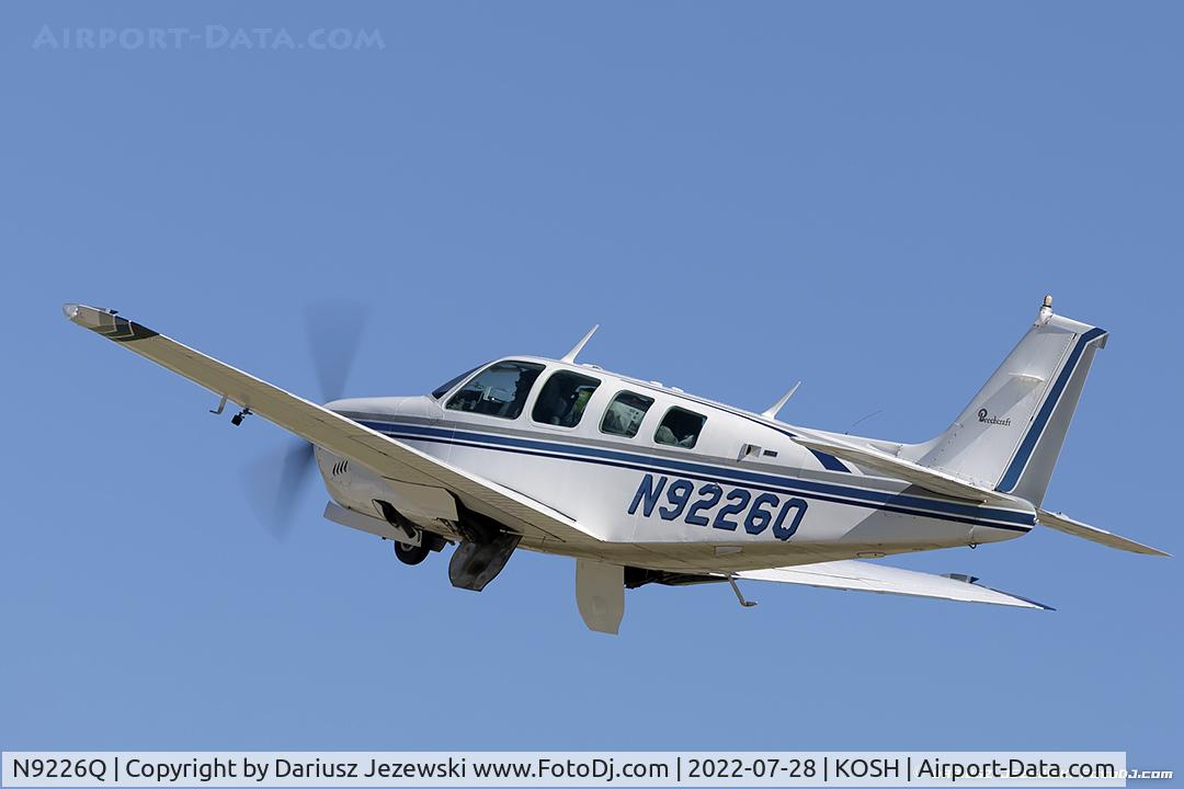 N9226Q, 1971 Beech A36 Bonanza 36 C/N E-284, Beech A36 Bonanza  C/N E-284, N9226Q