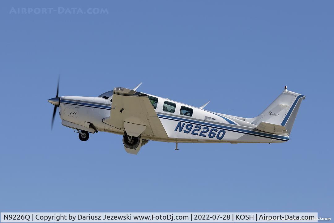 N9226Q, 1971 Beech A36 Bonanza 36 C/N E-284, Beech A36 Bonanza  C/N E-284, N9226Q