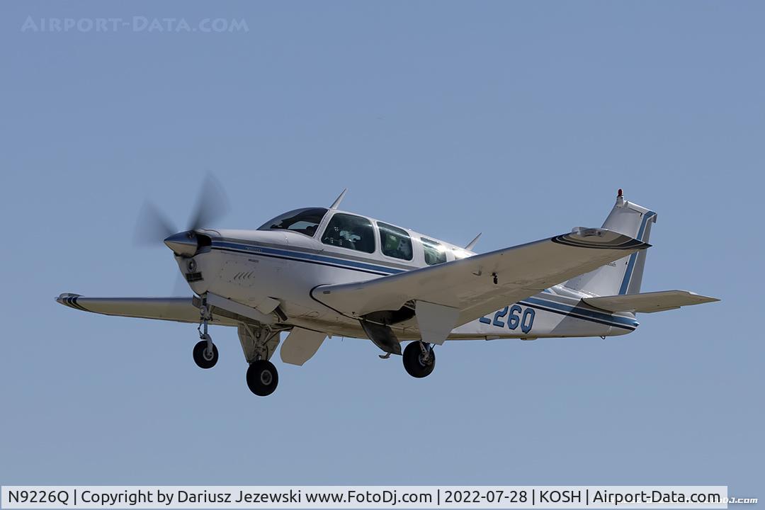 N9226Q, 1971 Beech A36 Bonanza 36 C/N E-284, Beech A36 Bonanza  C/N E-284, N9226Q