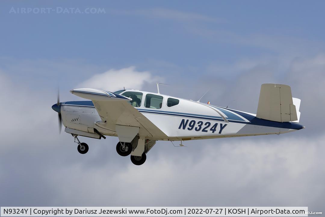 N9324Y, 1960 Beech M35 Bonanza C/N D-6528, Beech M35 Bonanza  C/N D-6528, N9324Y
