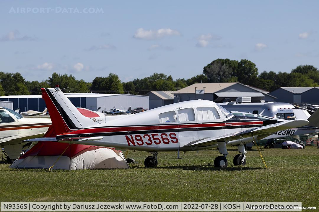 N9356S, 1975 Beech C23 Sundowner 180 C/N M-1657, Beech C23 Sundowner  C/N M-1657, N9356S