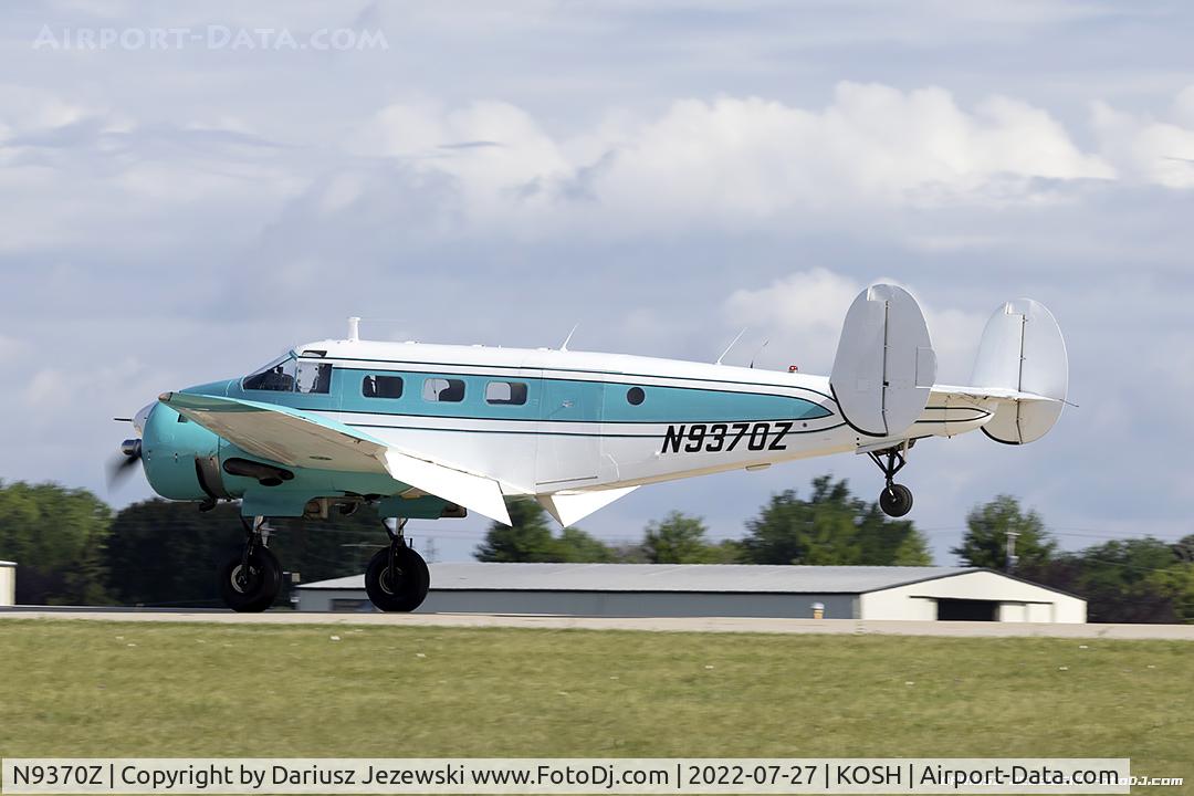 N9370Z, 1952 Beech C-45H Expeditor C/N AF-780 (52-10850), Beech C45H Expeditor  C/N 52-10850, N9370Z