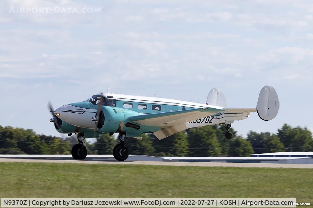 N9370Z, 1952 Beech C-45H Expeditor C/N AF-780 (52-10850), Beech C45H Expeditor  C/N 52-10850, N9370Z