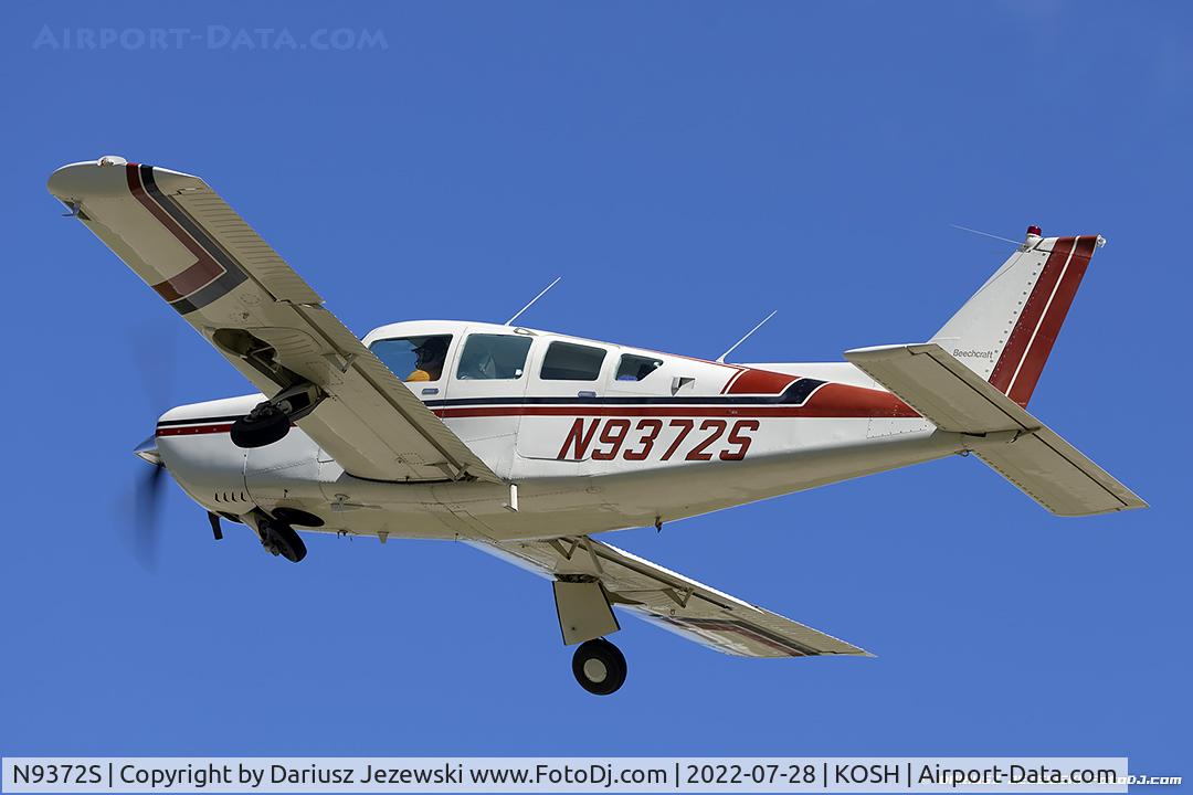 N9372S, 1975 Beech B24R Sierra C/N MC-366, Beech B24R Sierra  C/N MC-366, N9372S
