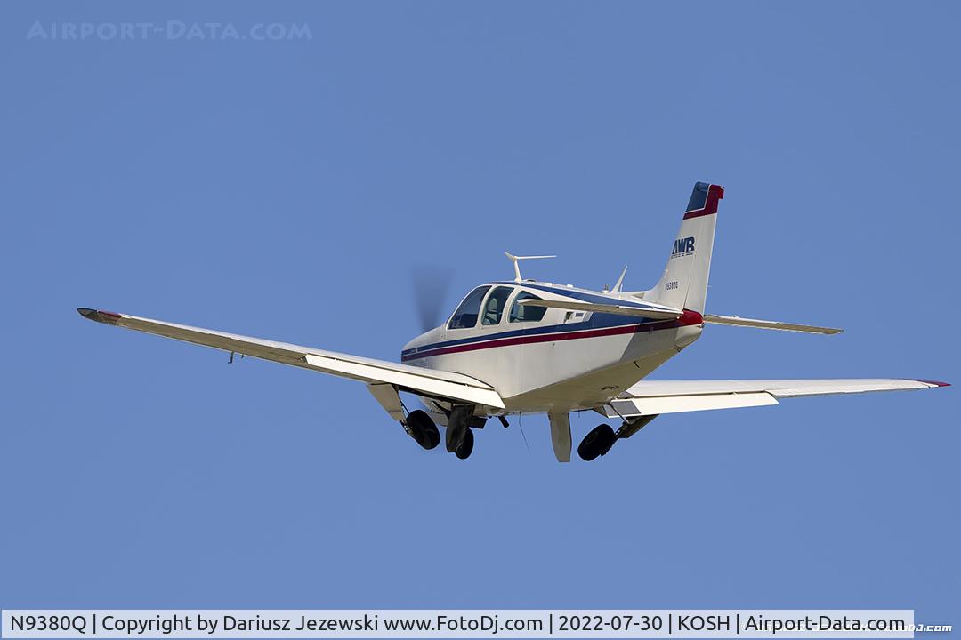 N9380Q, 1972 Beech F33A Bonanza C/N CE-363, Beech F33A Bonanza  C/N CE-363, N9380Q
