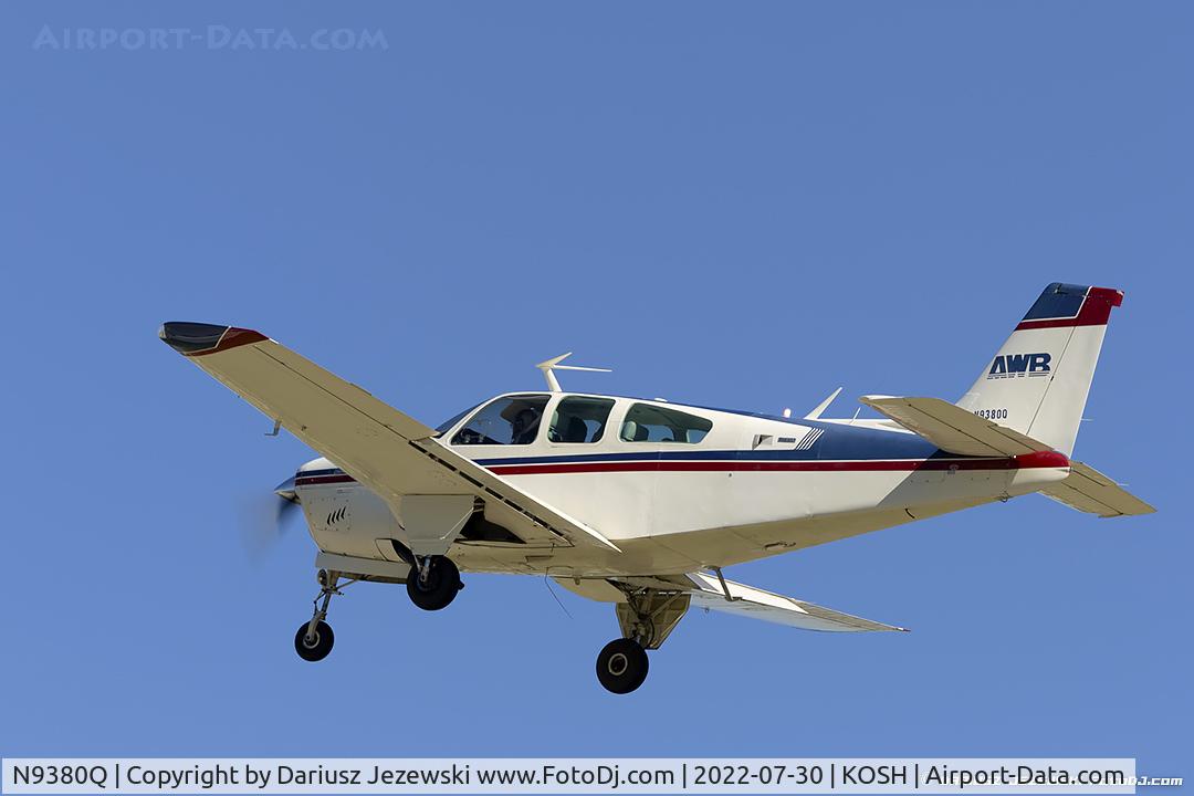 N9380Q, 1972 Beech F33A Bonanza C/N CE-363, Beech F33A Bonanza  C/N CE-363, N9380Q