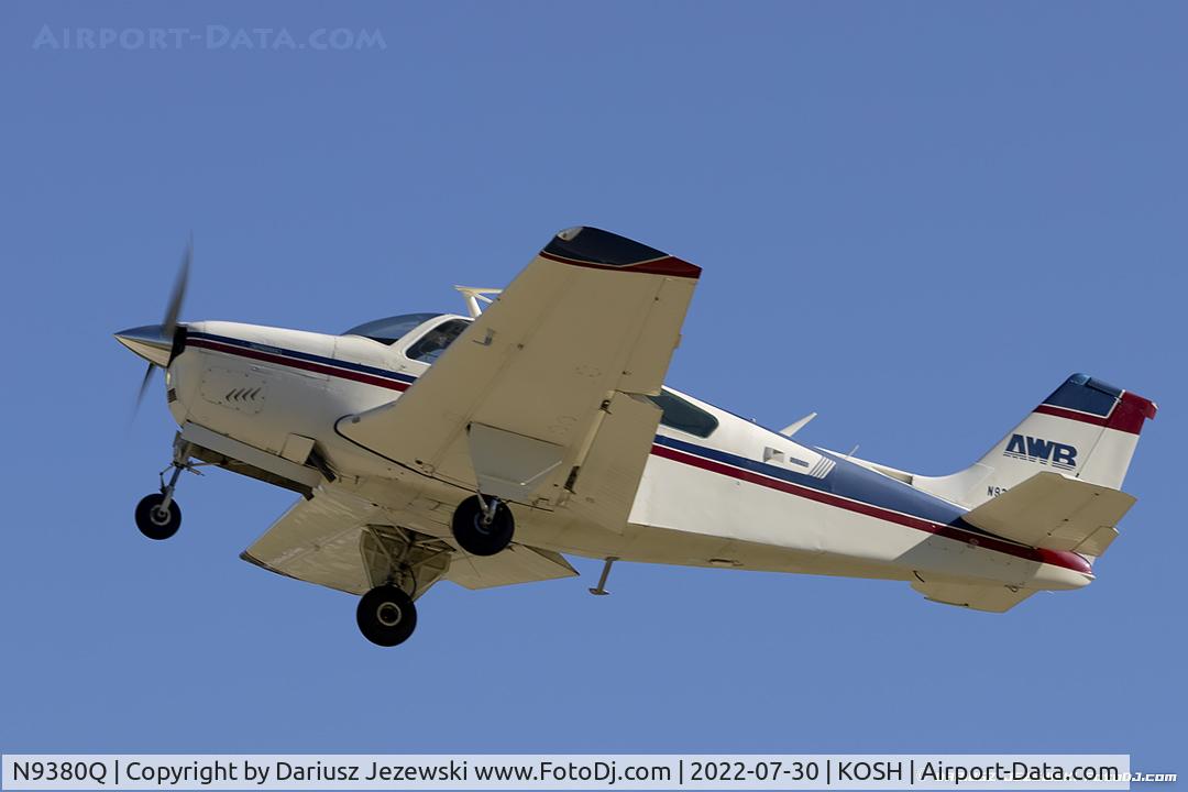 N9380Q, 1972 Beech F33A Bonanza C/N CE-363, Beech F33A Bonanza  C/N CE-363, N9380Q