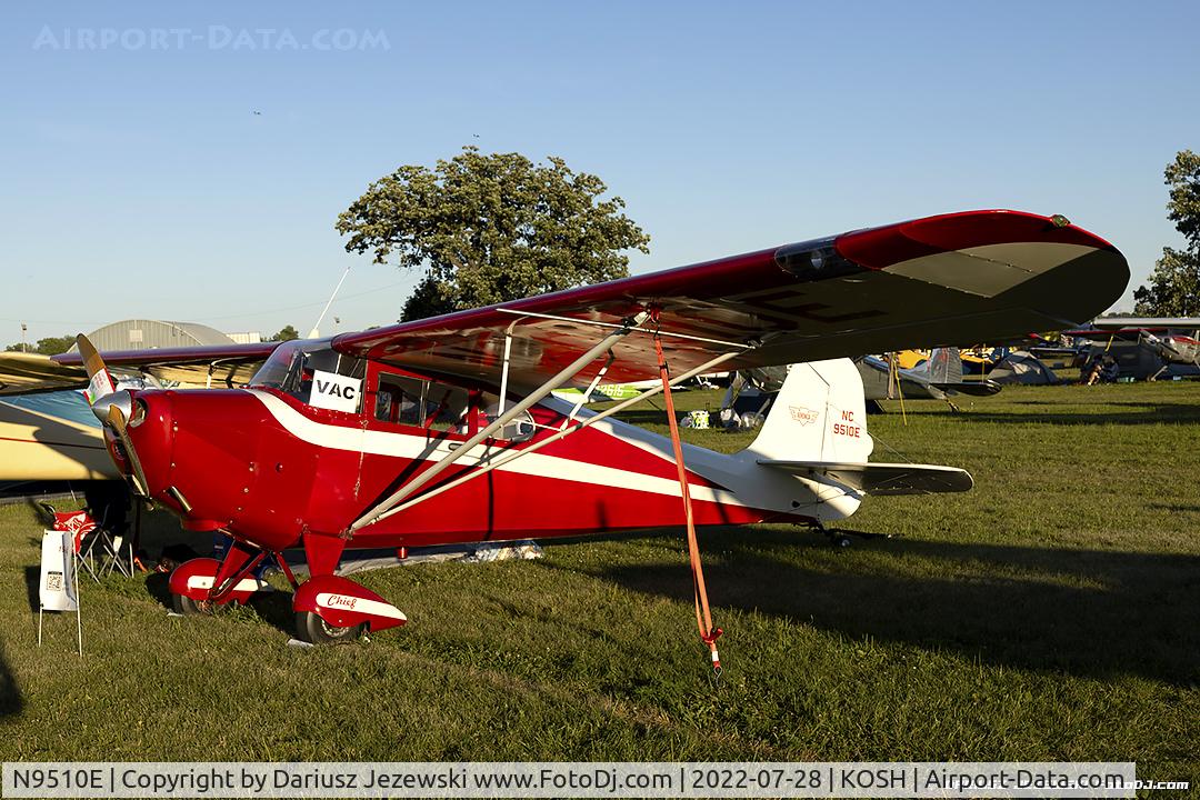 N9510E, 1946 Aeronca 11AC Chief C/N 11AC-1146, Aeronca 11AC Chief  C/N 11AC-1146, NC9510E