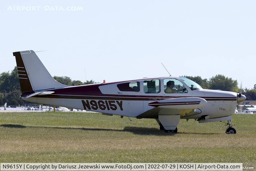 N9615Y, 1962 Beech 35-B33 Debonair C/N CD-582, Beech 35-B33 Debonair  C/N CD-582, N9615Y