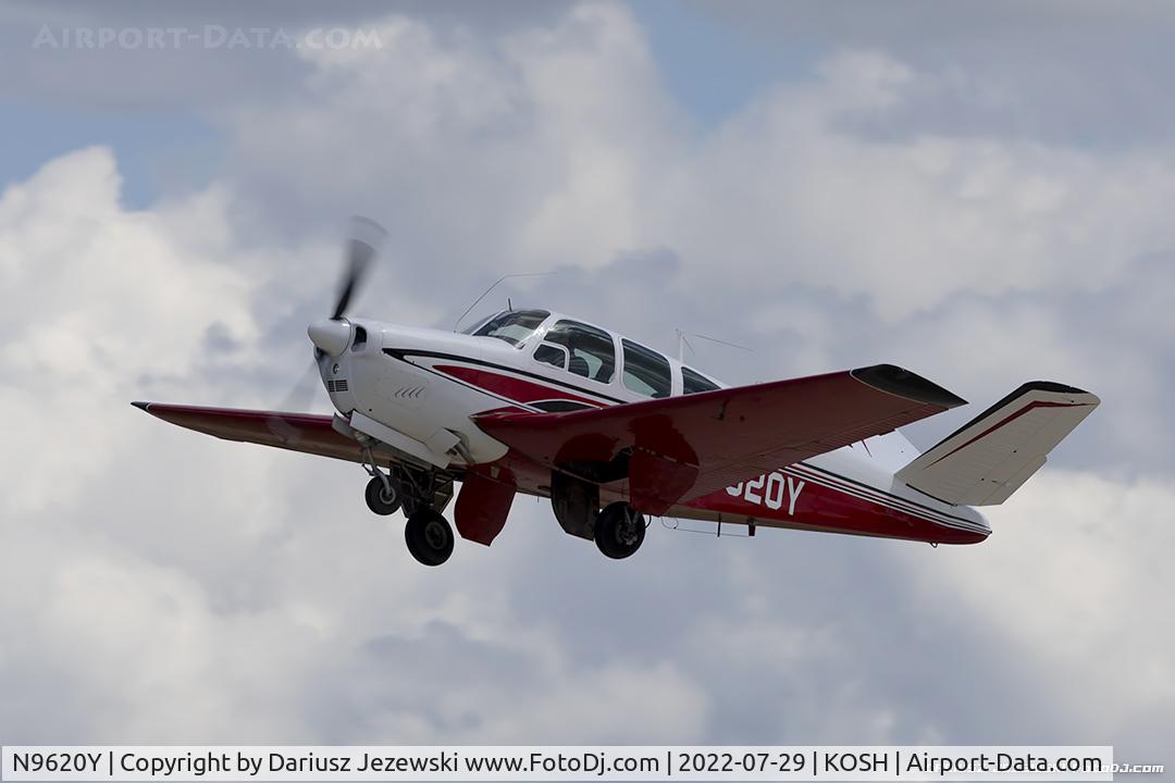 N9620Y, 1962 Beech P35 Bonanza C/N D-7055, Beech P35 Bonanza  C/N D-7055, N9620Y