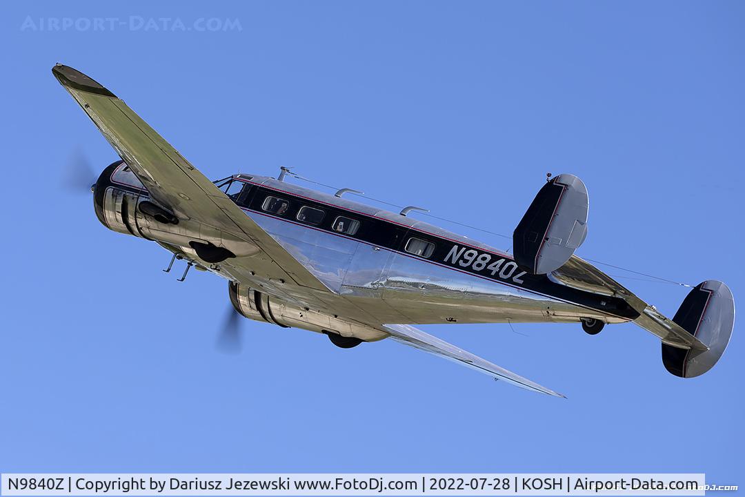N9840Z, 1952 Beech C-45H Expeditor C/N AF-886, Beech C45H Expeditor  C/N AF-886, N9840Z