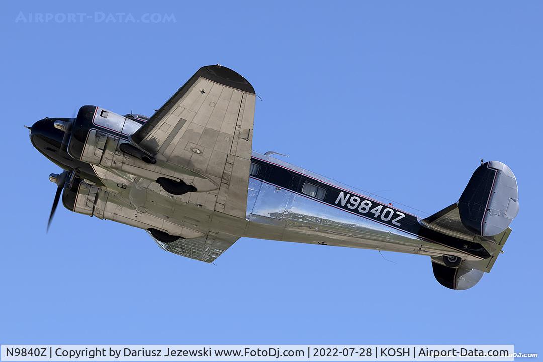 N9840Z, 1952 Beech C-45H Expeditor C/N AF-886, Beech C45H Expeditor  C/N AF-886, N9840Z