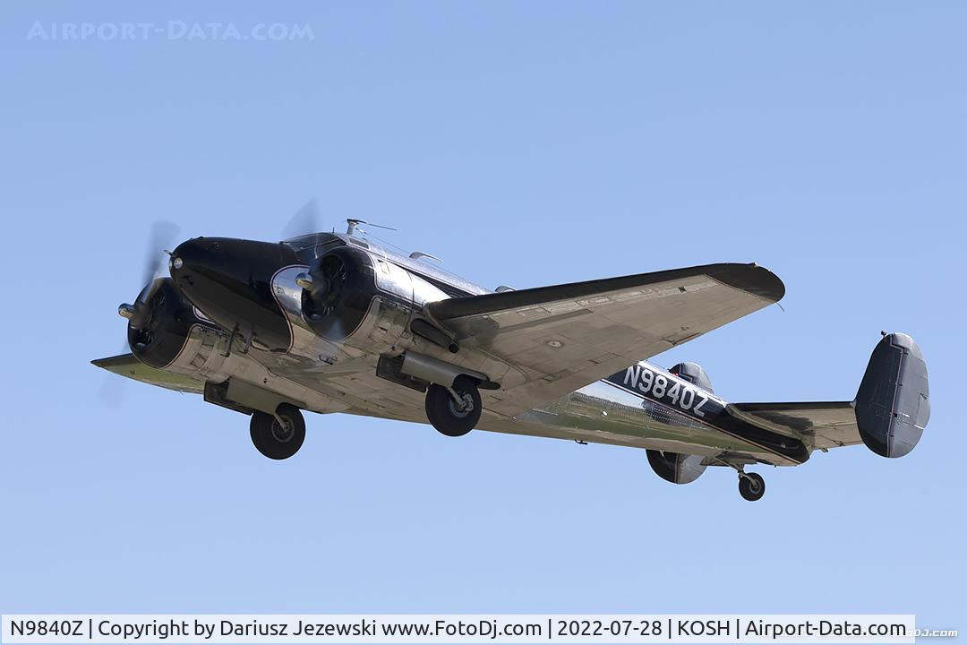 N9840Z, 1952 Beech C-45H Expeditor C/N AF-886, Beech C45H Expeditor  C/N AF-886, N9840Z