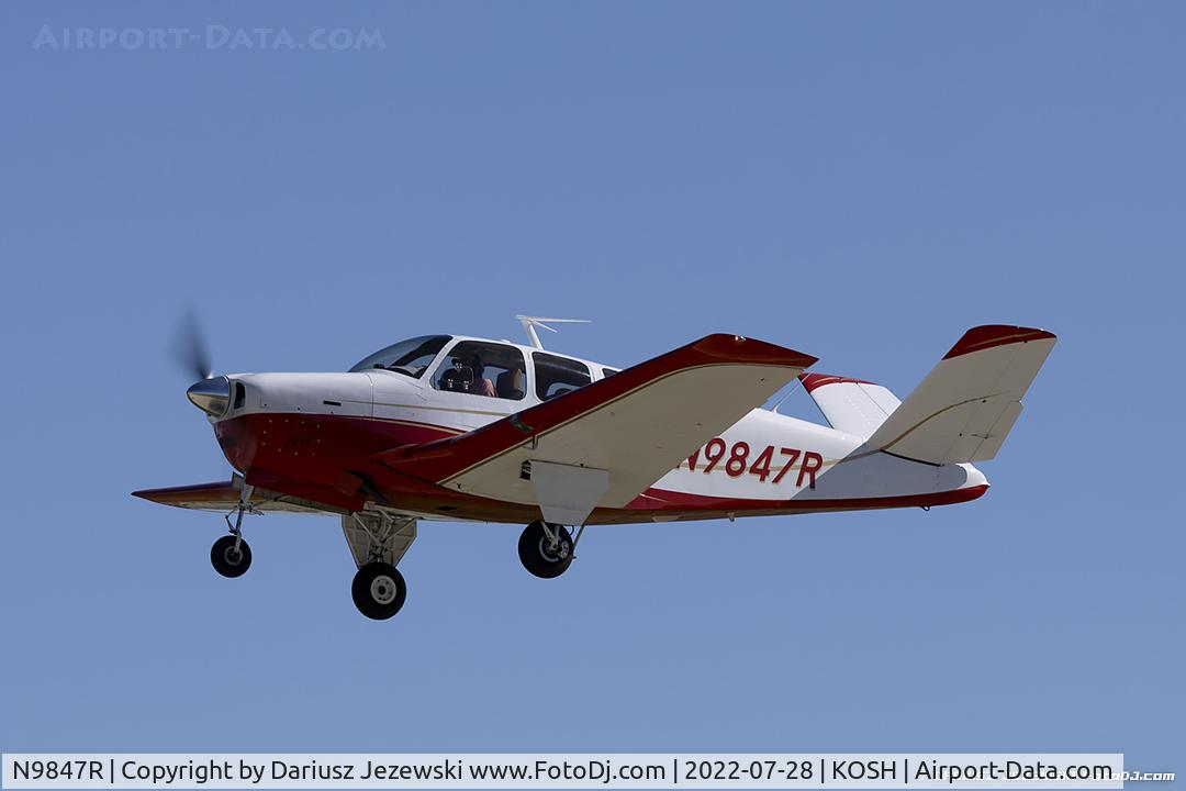 N9847R, 1960 Beech M35 Bonanza C/N D-6380, Beech M35 Bonanza  C/N D-6380, N9847R