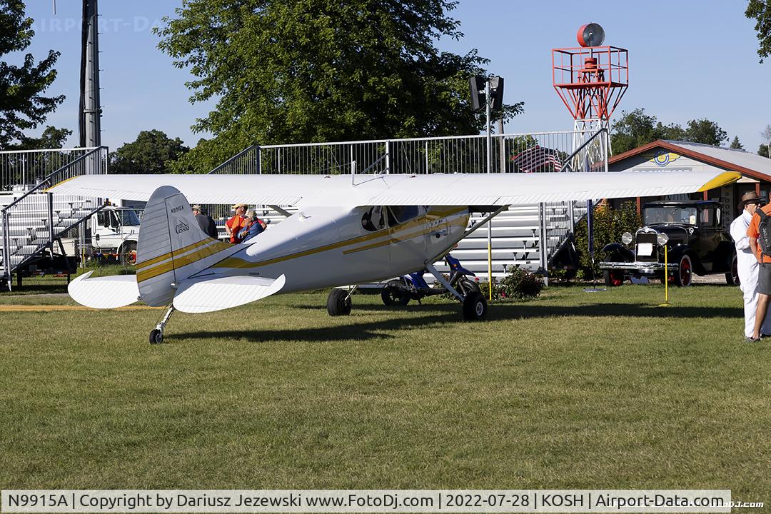 N9915A, 1950 Cessna 170A C/N 19275, Cessna 170A  C/N 19275, N9915A
