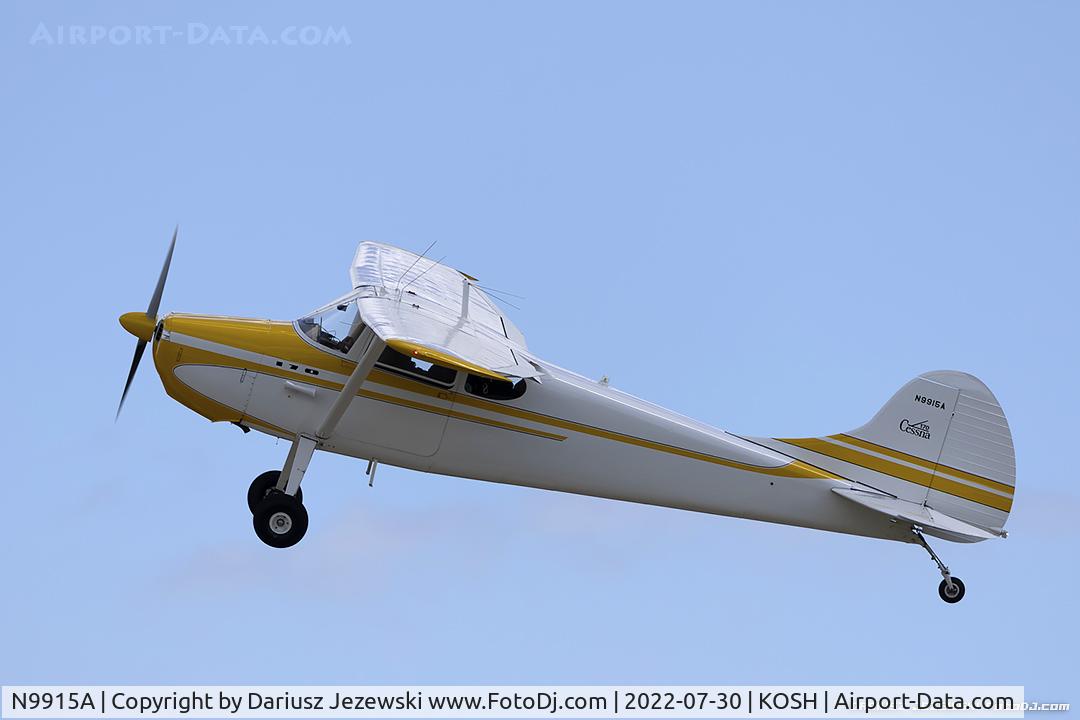 N9915A, 1950 Cessna 170A C/N 19275, Cessna 170A  C/N 19275, N9915A