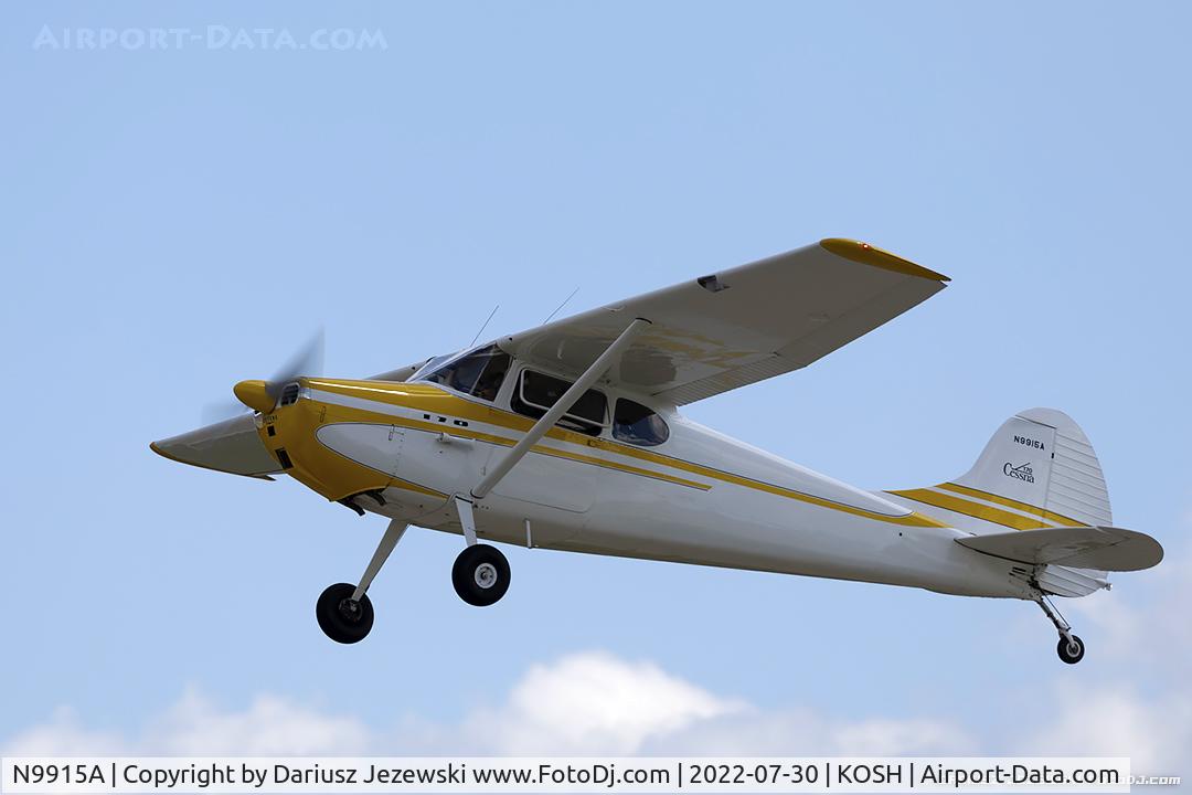 N9915A, 1950 Cessna 170A C/N 19275, Cessna 170A  C/N 19275, N9915A