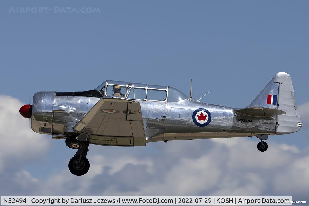 N52494, Canadian Car & Foundry Harvard MK IV C/N CCF4-387, Canadian Car & Foundry Harvard Mk.IV  C/N CCF4-387, N52494