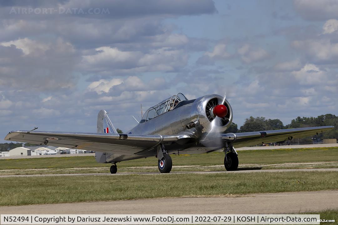 N52494, Canadian Car & Foundry Harvard MK IV C/N CCF4-387, Canadian Car & Foundry Harvard Mk.IV  C/N CCF4-387, N52494