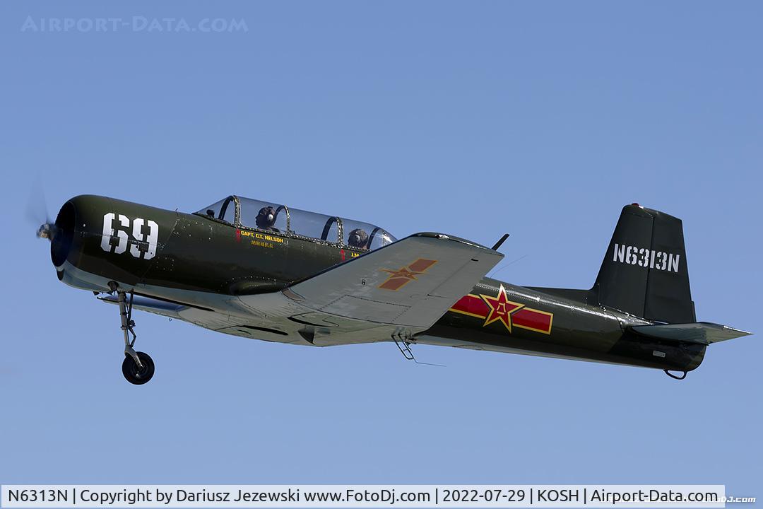 N6313N, 1979 Nanchang CJ-6A C/N 3532022, Nanchang CJ-6A  C/N 3532022, N6313N
