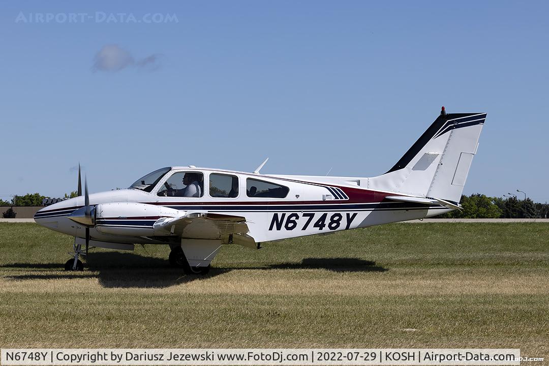 N6748Y, 1980 Beech 95-B55 (T42A) Baron C/N TC-2317, Beech 95-B55 Baron  C/N TC-2317, N6748Y