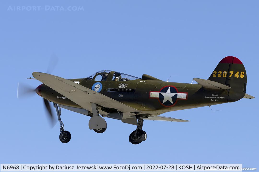 N6968, 1943 Bell P-39Q Airacobra C/N 219597, Bell P-39Q Airacobra 