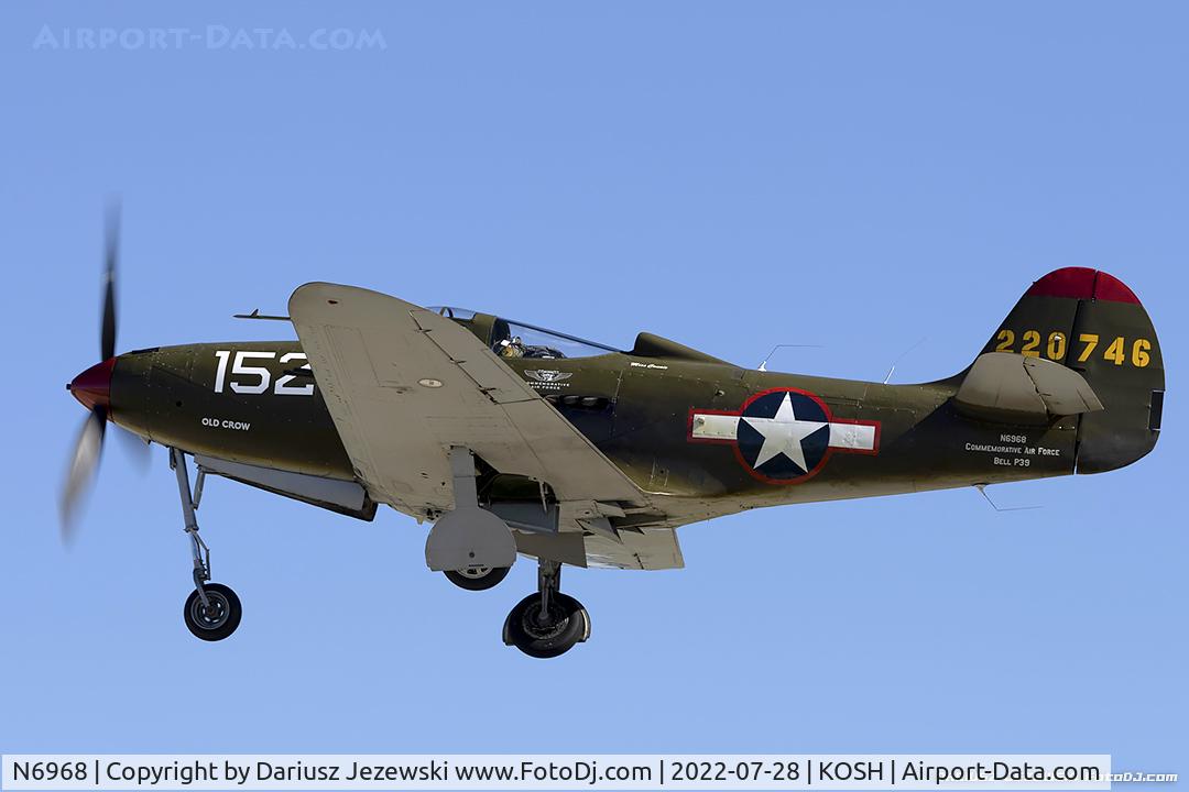 N6968, 1943 Bell P-39Q Airacobra C/N 219597, Bell P-39Q Airacobra 