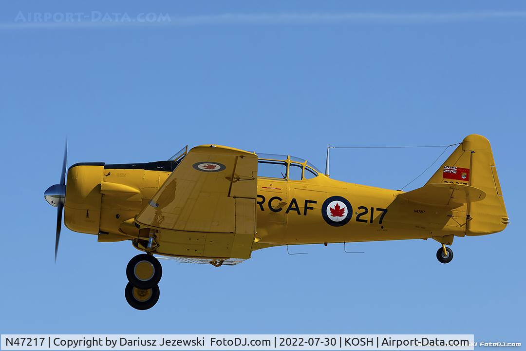 N47217, 1951 Canadian Car & Foundry Harvard MK IV C/N CCF4-8, Canadian Car & Foundry Harvard Mk.IV  C/N CCF4-8, N47217