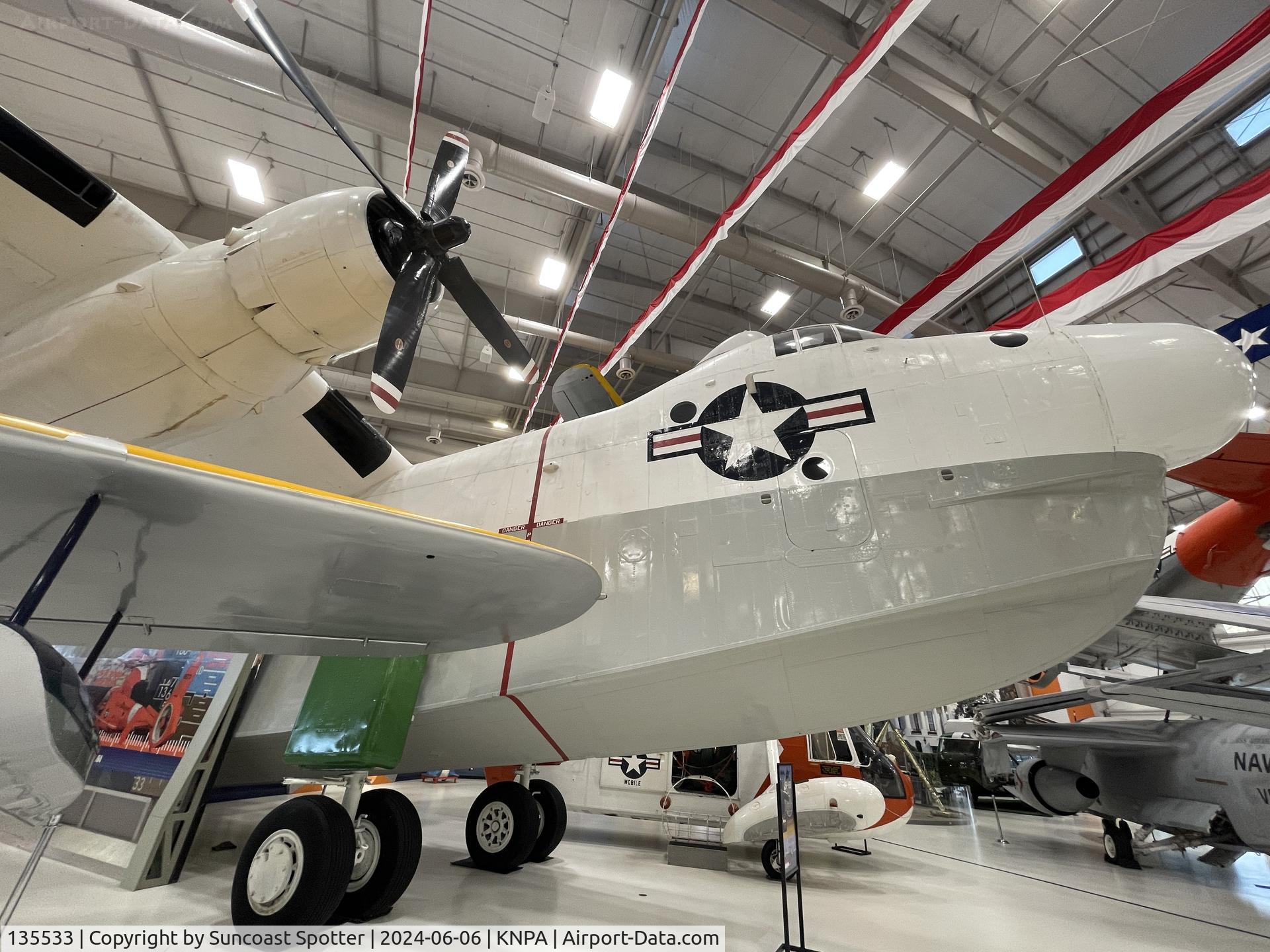 135533, 1956 Martin SP-5B Marlin C/N Not found 135533, An US Navy SP-5B Marlin from Patrol Squadron 40 at Naval Air Station North Island on display at the National Naval Aviation Museum