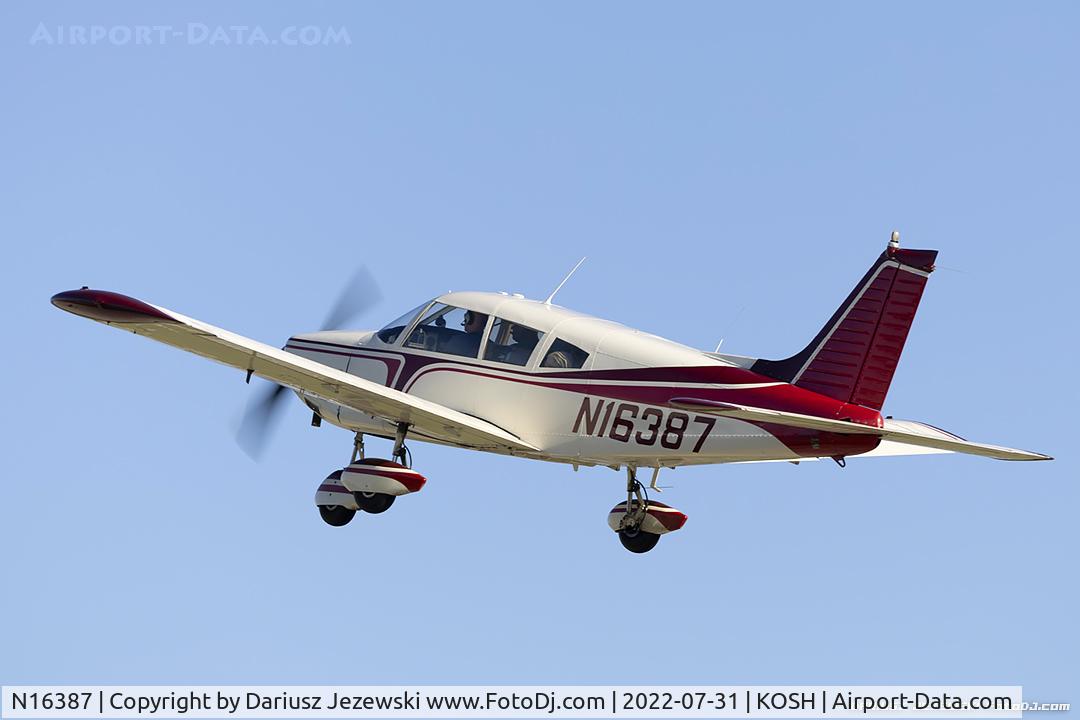 N16387, 1973 Piper PA-28-235 C/N 28-7310093, Piper PA-28-235 Pathfinder  C/N 28-7310093, N16387