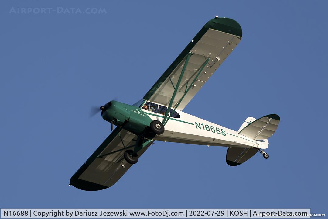 N16688, 1952 Piper PA-18-125 Super Cub C/N 18-875, Piper PA-18-125 Super Cub  C/N 18-875, N16688