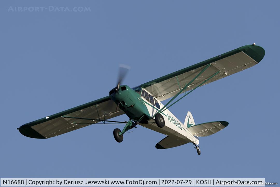 N16688, 1952 Piper PA-18-125 Super Cub C/N 18-875, Piper PA-18-125 Super Cub  C/N 18-875, N16688