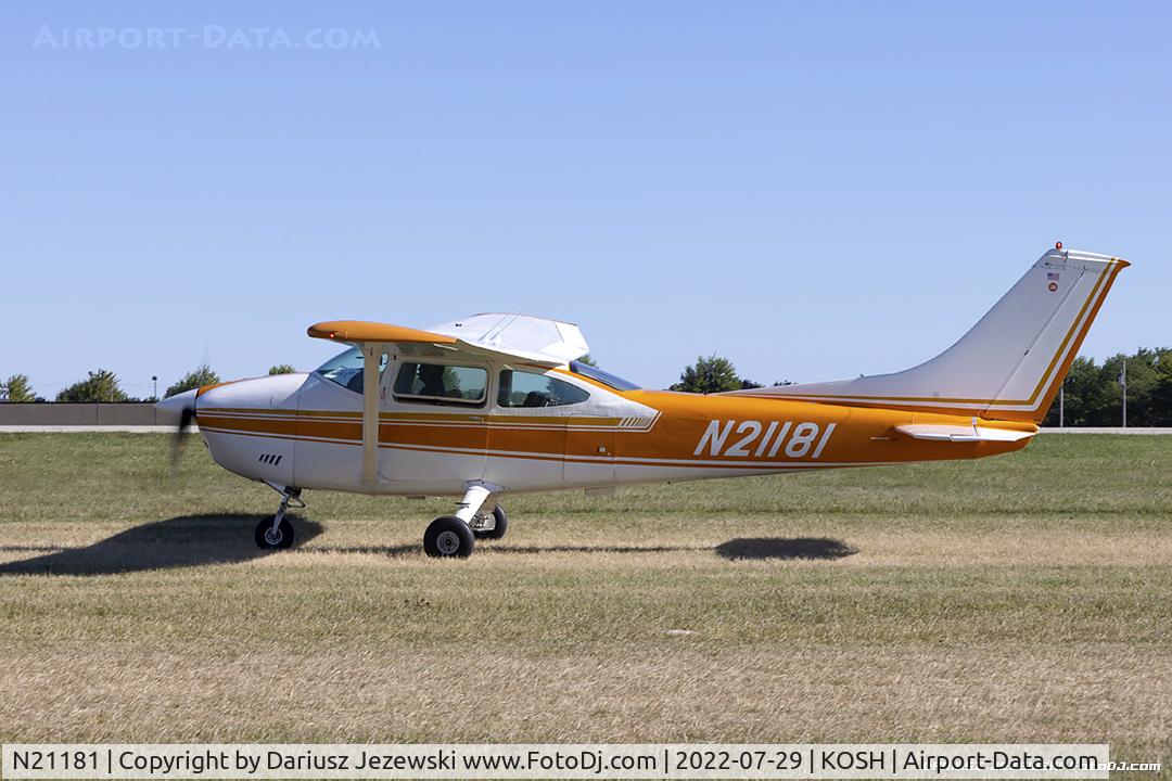 N21181, 1972 Cessna 182P Skylane C/N 18261470, Cessna 182P Skylane  C/N 18261470, N21181