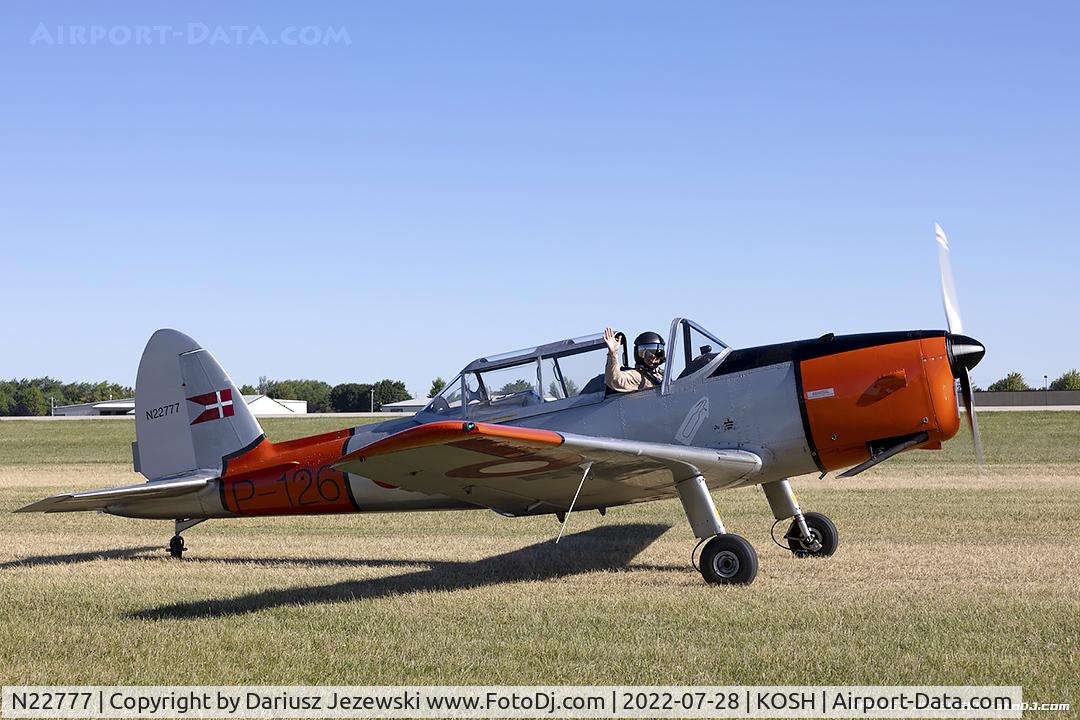 N22777, 1950 De Havilland DHC-1 Chipmunk 22 C/N C1/0105, De Havilland Canada DHC-1 Chipmunk 22  C/N C1/0105, N22777
