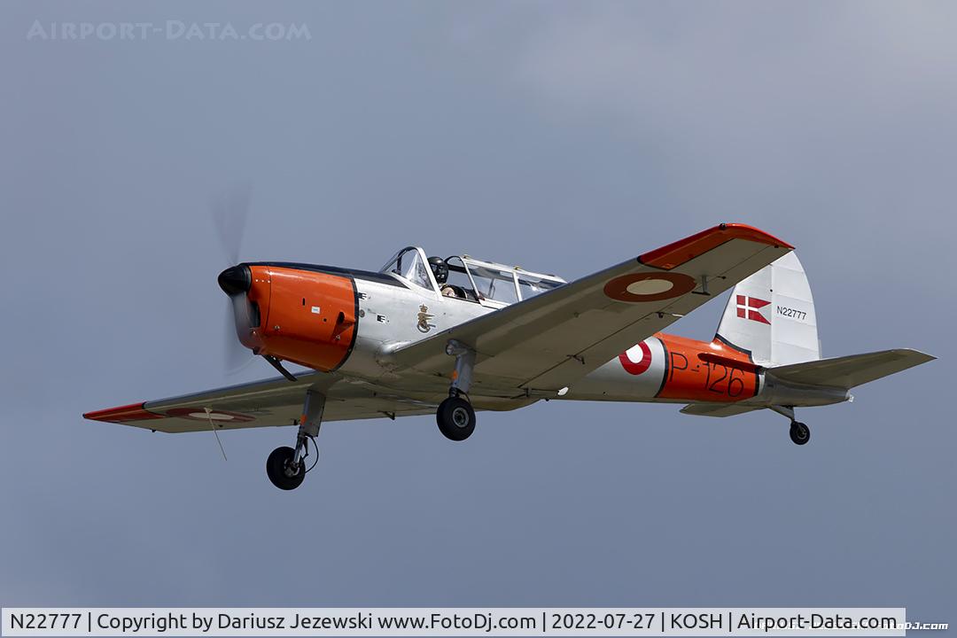 N22777, 1950 De Havilland DHC-1 Chipmunk 22 C/N C1/0105, De Havilland Canada DHC-1 Chipmunk 22  C/N C1/0105, N22777