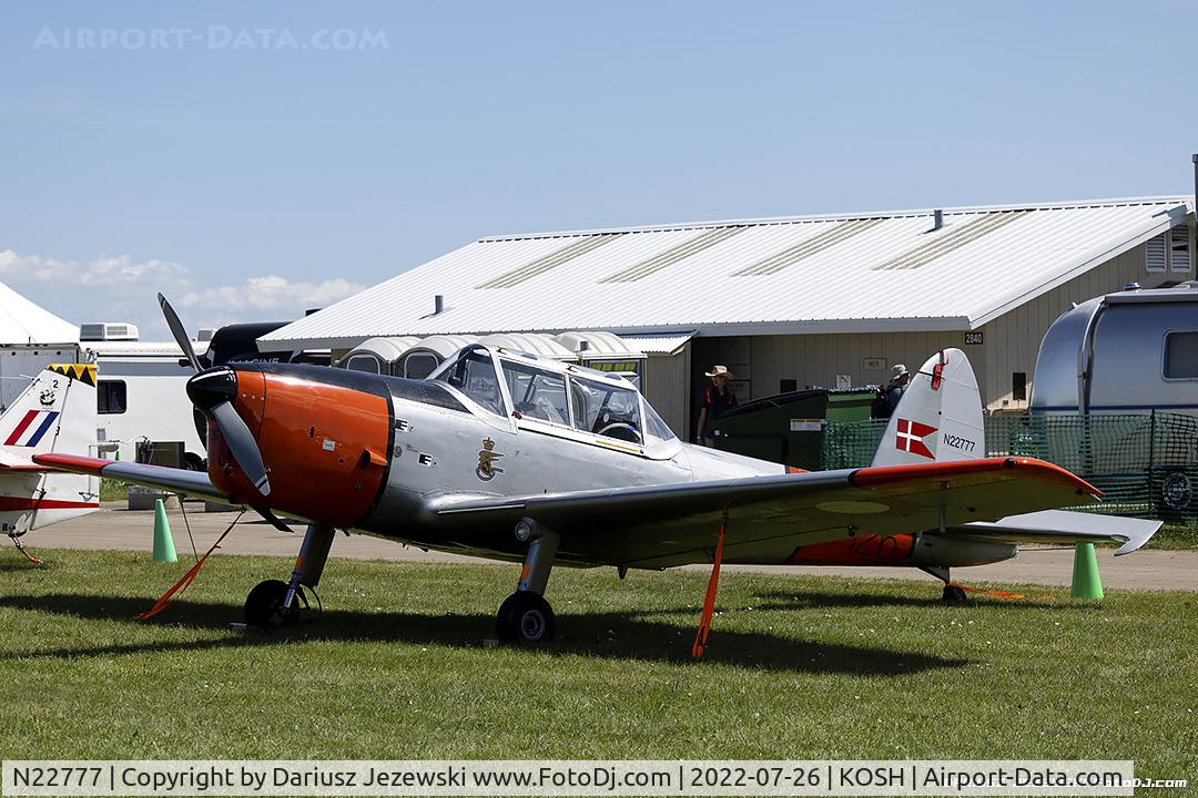 N22777, 1950 De Havilland DHC-1 Chipmunk 22 C/N C1/0105, De Havilland Canada DHC-1 Chipmunk 22  C/N C1/0105, N22777