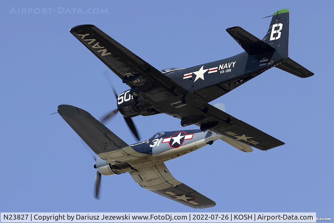 N23827, 1949 Douglas AD-4 C/N 7133, Douglas AD-4 Skyraider  C/N 123827, N23827