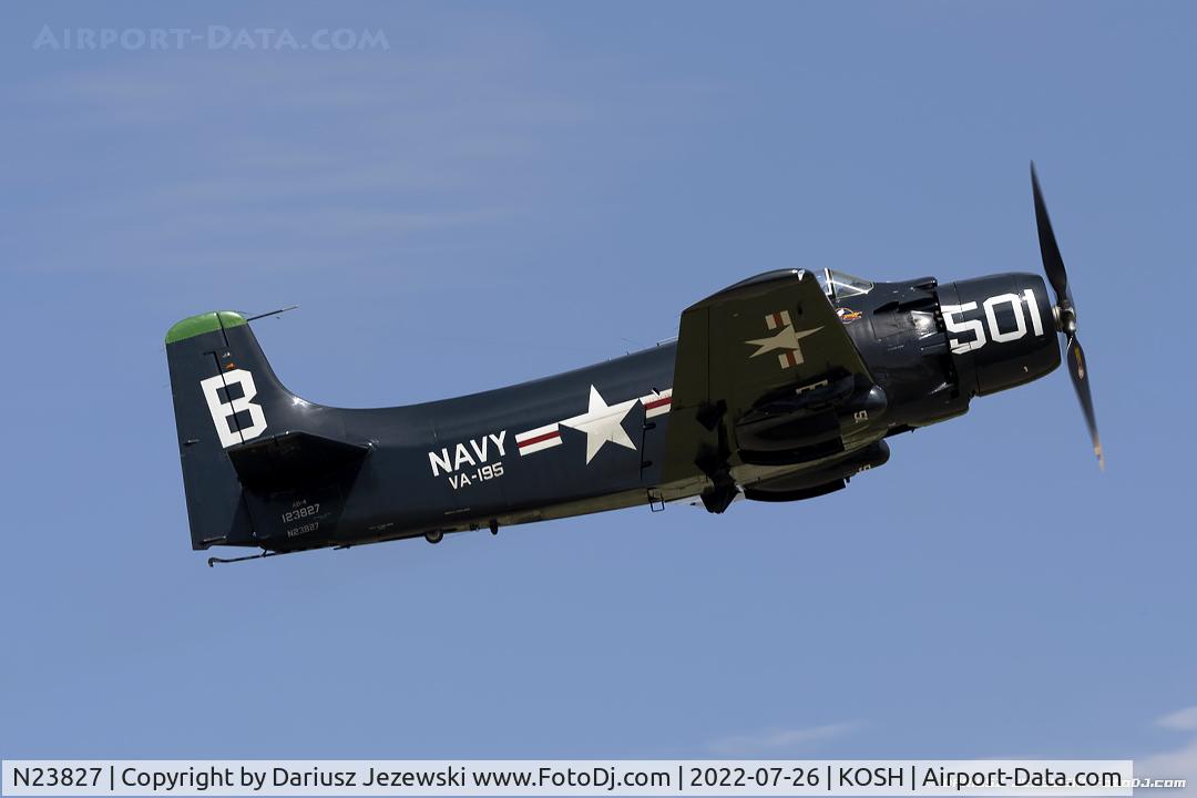 N23827, 1949 Douglas AD-4 C/N 7133, Douglas AD-4 Skyraider  C/N 123827, N23827