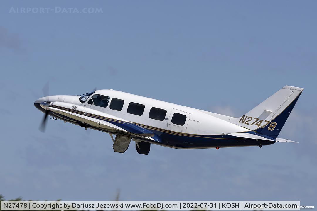 N27478, 1977 Piper PA-31-350 Chieftain C/N 31-7852026, Piper PA-31-350 Chieftain  C/N 31-7852026, N27478