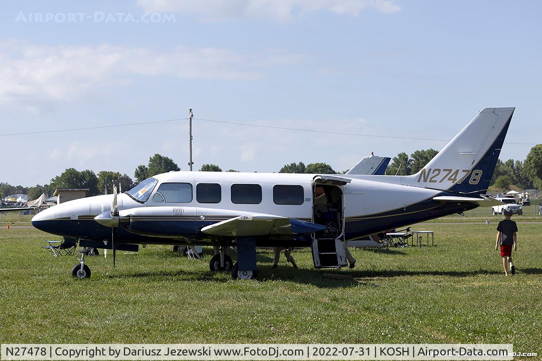 N27478, 1977 Piper PA-31-350 Chieftain C/N 31-7852026, Piper PA-31-350 Chieftain  C/N 31-7852026, N27478