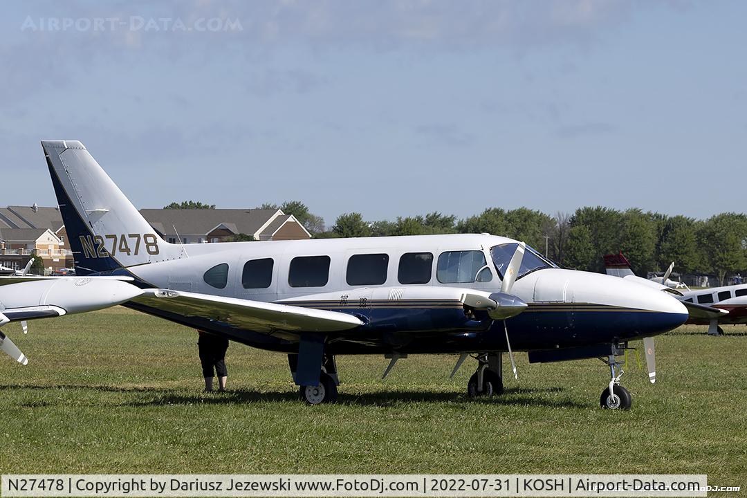 N27478, 1977 Piper PA-31-350 Chieftain C/N 31-7852026, Piper PA-31-350 Chieftain  C/N 31-7852026, N27478