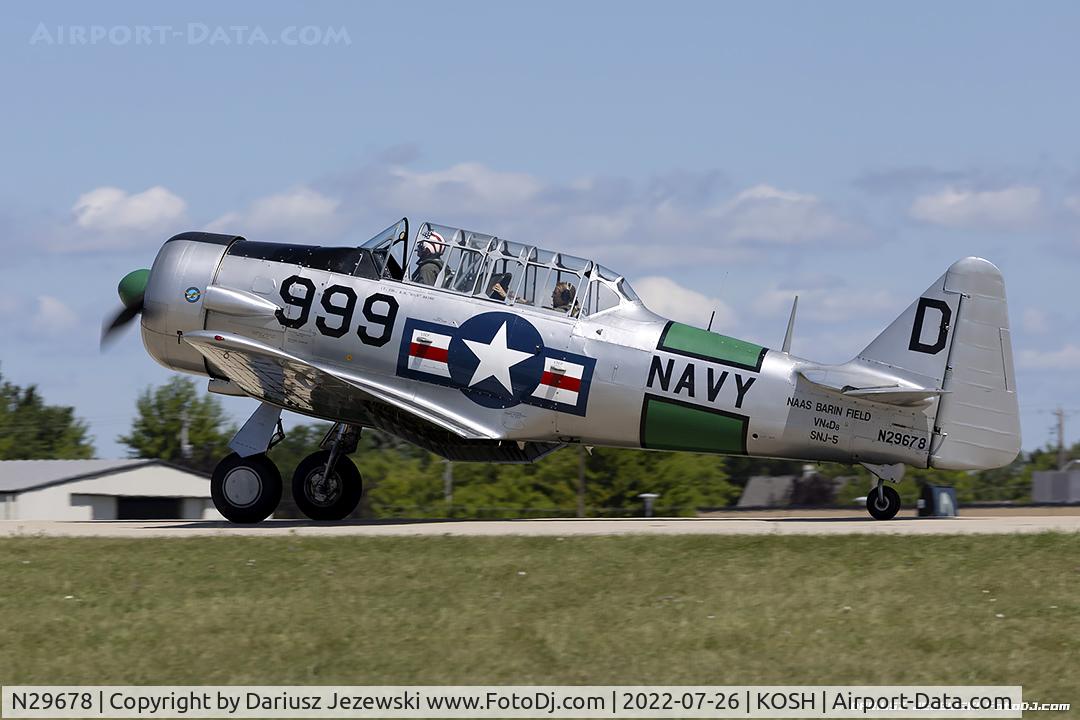 N29678, North American AT-6D C/N 51999, North American AT-6D Texan  C/N 51999, N29678