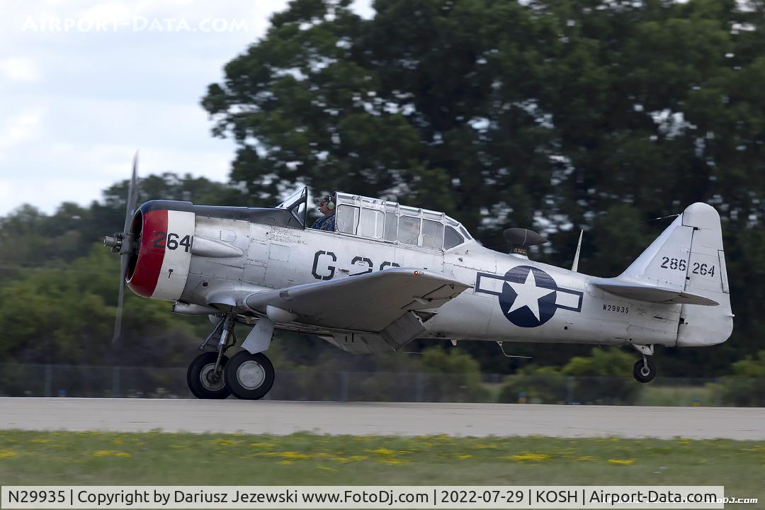 N29935, 1943 North American AT-6D C/N 49-3085, North American AT-6D Texan  C/N 41-34050, N29935