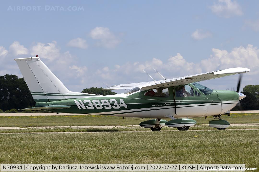 N30934, 1970 Cessna 177B Cardinal C/N 17701551, Cessna 177B Cardinal  C/N 17701551, N30934