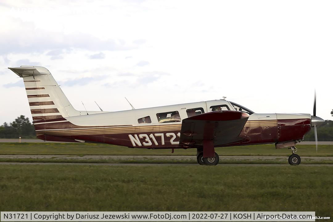 N31721, 1978 Piper PA-32RT-300 C/N 32R-7885124, Piper PA-32RT-300 Lance  C/N 32R-7885124, N31721