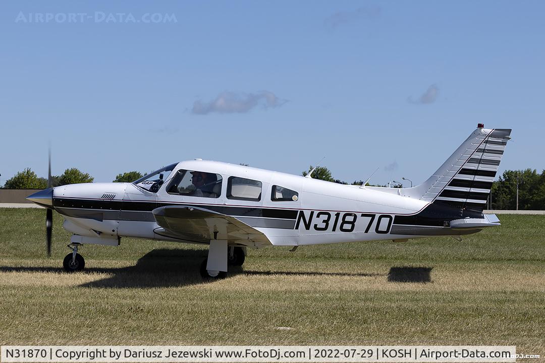 N31870, 1978 Piper PA-28R-201T Cherokee Arrow III C/N 28R-7803302, Piper PA-28R-201T Turbo Arrow III  C/N 28R-7803302, N31870