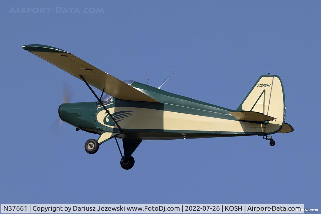 N37661, 1981 Sisler Cygnet SF-2A C/N 129, Cygnet SF-2A  C/N 129, N37661