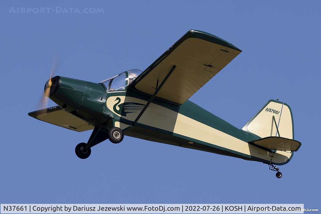 N37661, 1981 Sisler Cygnet SF-2A C/N 129, Cygnet SF-2A  C/N 129, N37661