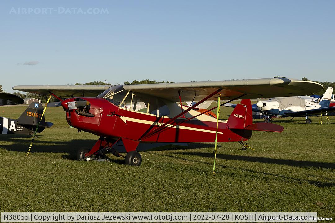 N38055, 1941 Piper J5A Cub Cruiser C/N 5-870, Piper J5A Cub Cruiser C/N 5-870, N38055